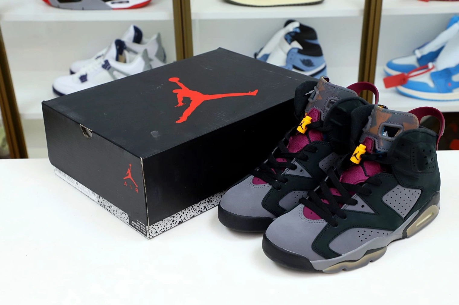 RETRO JORDAN AIR 6 BORDEAUX 0810